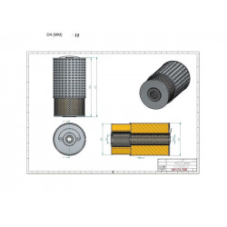 Filtre à huile SO941