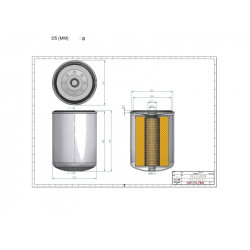 Filtre à huile T6746