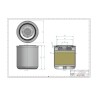 Filtre dessiccateur de freinage TB1374T