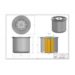 Filtre dessiccateur de freinage TB1392