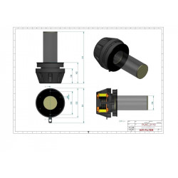 Filtre d'aération TCO509