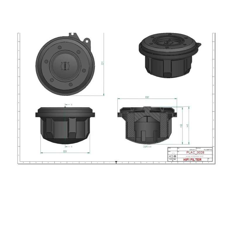 Filtre d'aération TCO620