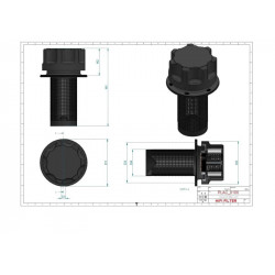 Filtre d'aération TCO713