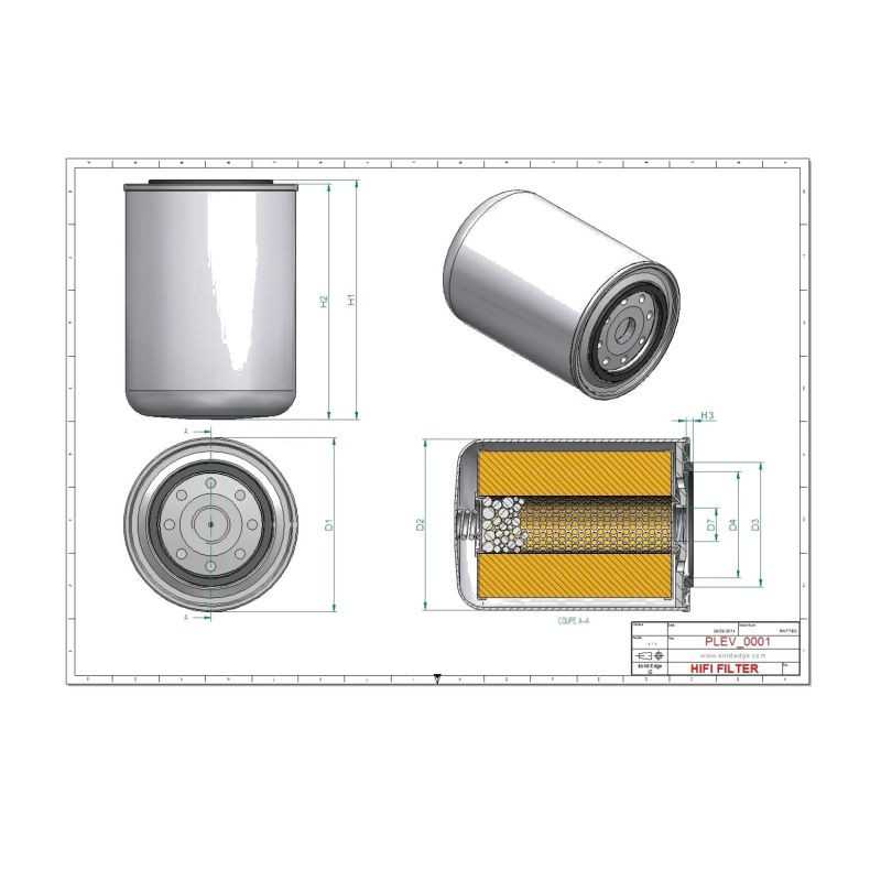 Filtre pour circuit de refroidissement WE2140