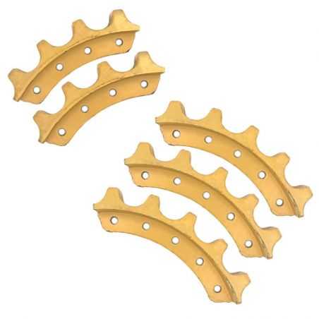 Groupe de secteurs de barbotin CATERPILLAR D5H (SN : 1YD / 3MD / 7NC / 8RC / 8SC / 1DD) Groupe de secteurs de barbotin CATERPILLAR D5H (SN : 1YD / 3MD / 7NC / 8RC / 8SC / 1DD)