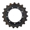 Barbotin KOMATSU PC45-1 en montage caoutchouc (SN : 1 1001-3505)