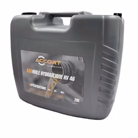 Huile hydraulique HV46 Accort Lubricants - 120L