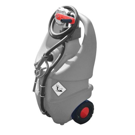 Réservoir mobile DIESEL 55L à pistolet manuel (pompe à manivelle)
