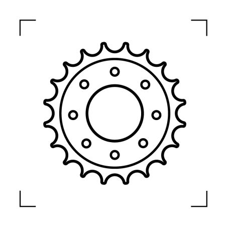 Groupe de secteurs de barbotin CATERPILLAR 935C (SN : 5DJ / 8CF)