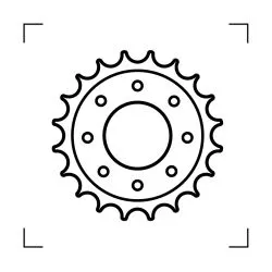 Groupe de secteurs de barbotin CATERPILLAR D10R (SN : 3KR / AKT)