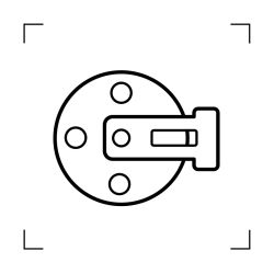 Roue folle HYUNDAI R80-7 (montage acier)