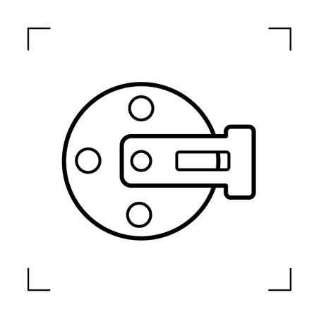 Roue folle CNH E35B SR