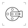 Roue folle CATERPILLAR 931B (SN : 25Y / 29Y / 4SC)