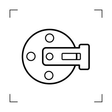 Roue folle GOMACO 8500 B