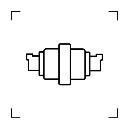 Galet inférieur KOMATSU D40PL-1