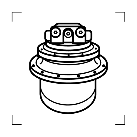 Moteur de translation SCHAEFF HR20