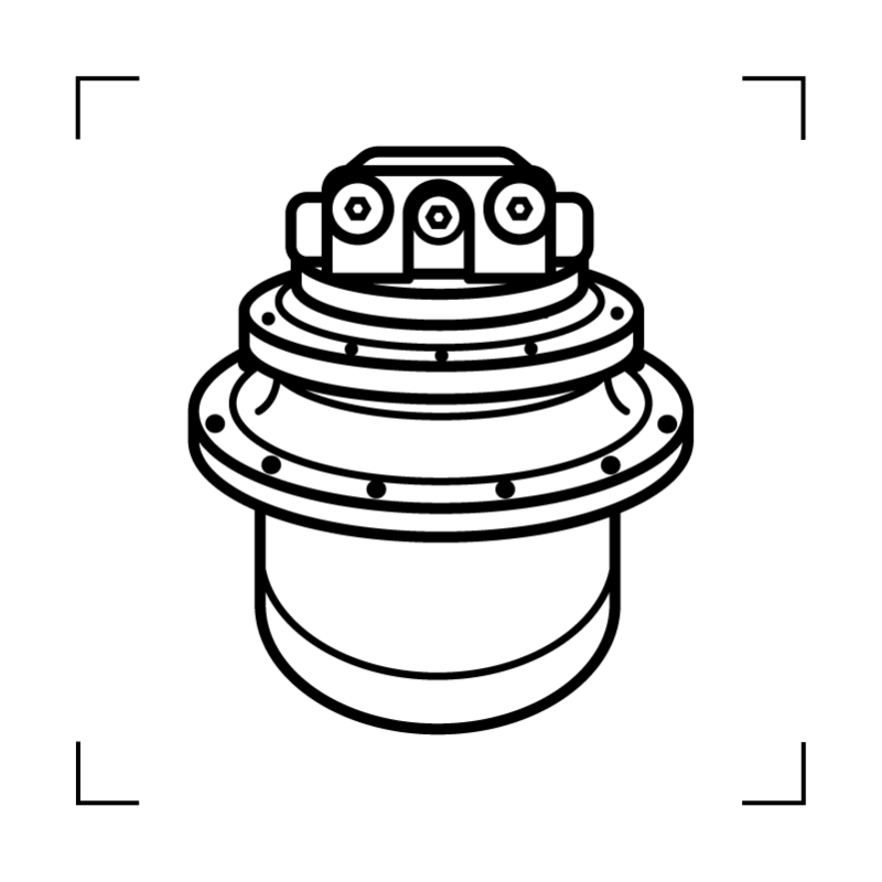Moteur de translation SCHAEFF HR12