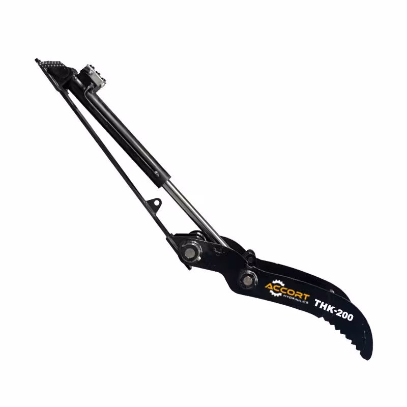 Pouce hydraulique Accort® THK-200 pour mini-pelle de 4 à 6T