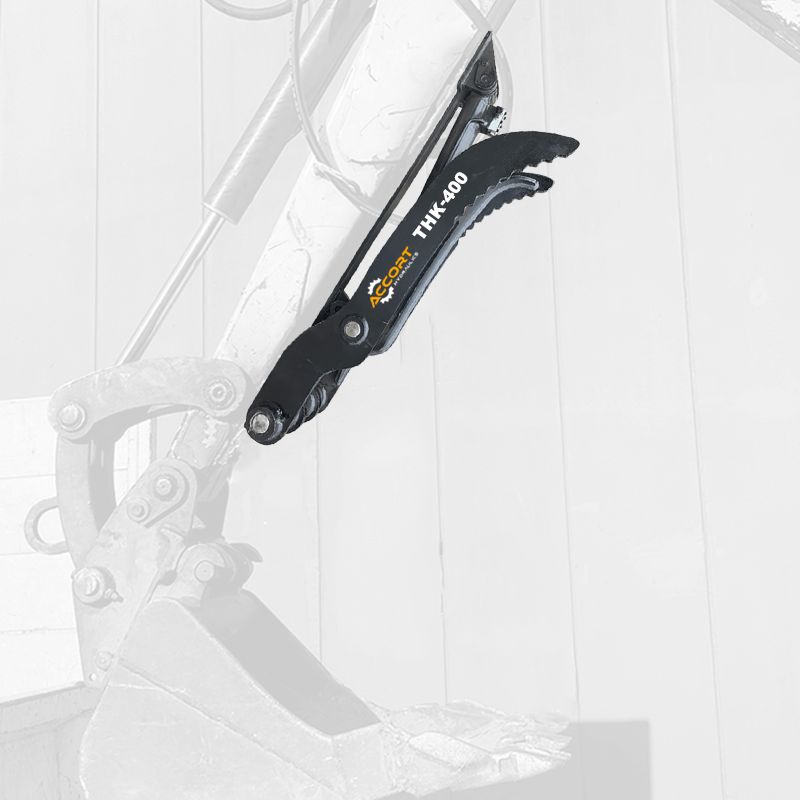 Pouce hydraulique Accort® THK-400 pour mini-pelle de 12 à 16T