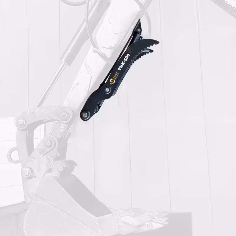 Pouce hydraulique Accort® THK-500 pour mini-pelle de 18 à 25T