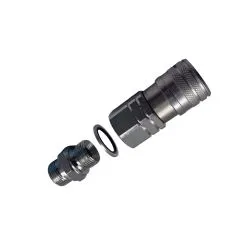 Raccord Push Pull Femelle 3/4 anti-pollution à clapet plat