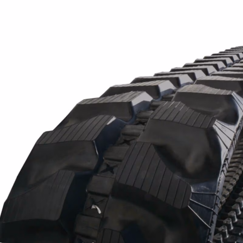 Chenille caoutchouc KOMATSU PC12 (Version 2) - 300x109Kx37
