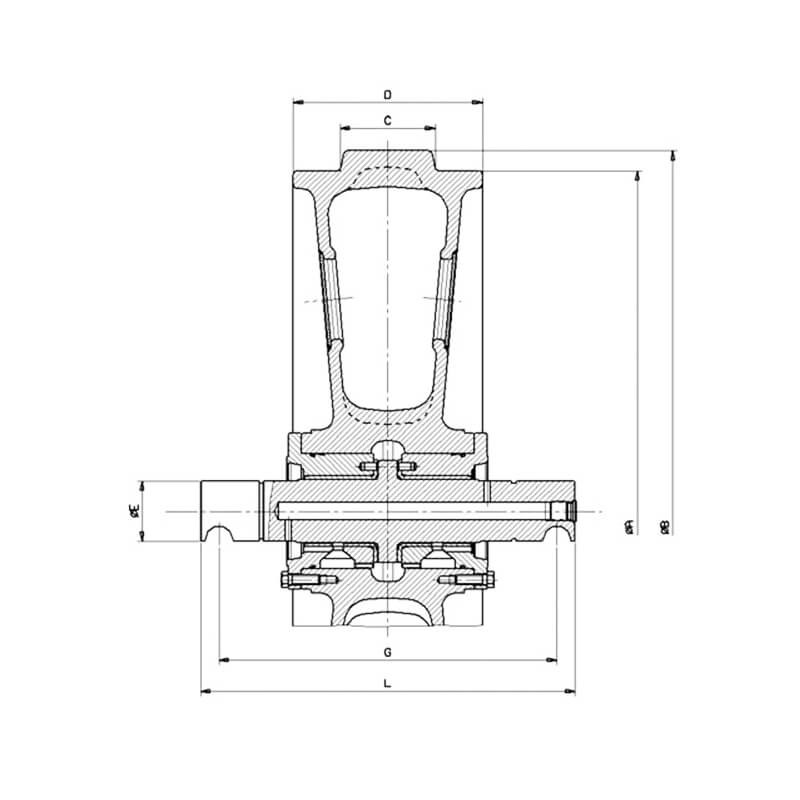 Roue folle C0004601