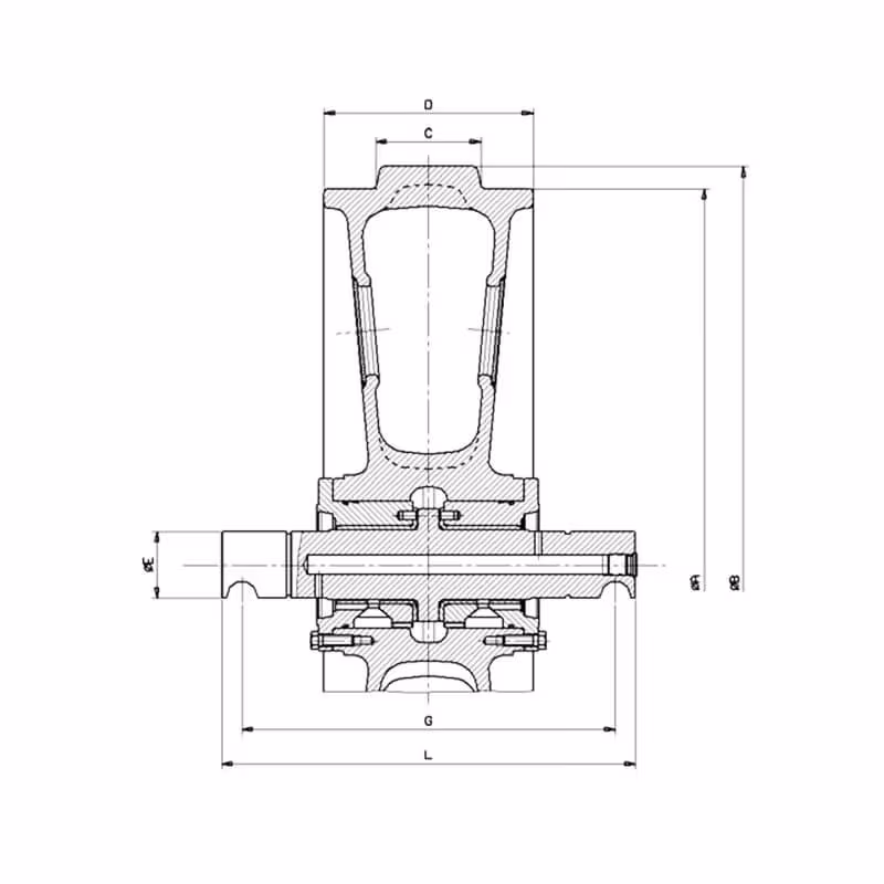 Roue folle C0004700