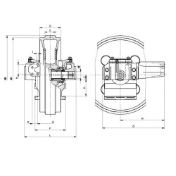 Roue folle C0004607