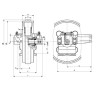 Roue folle C0004607
