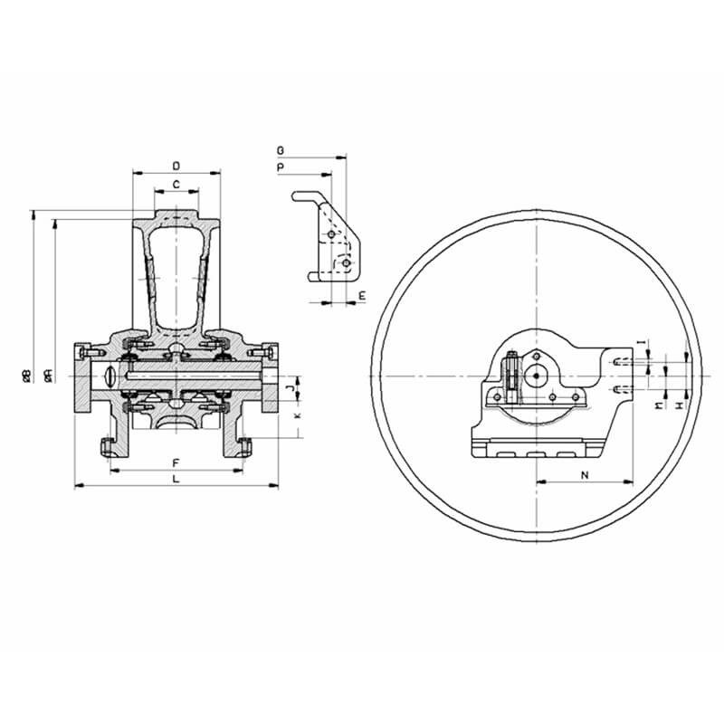Roue folle C0004582