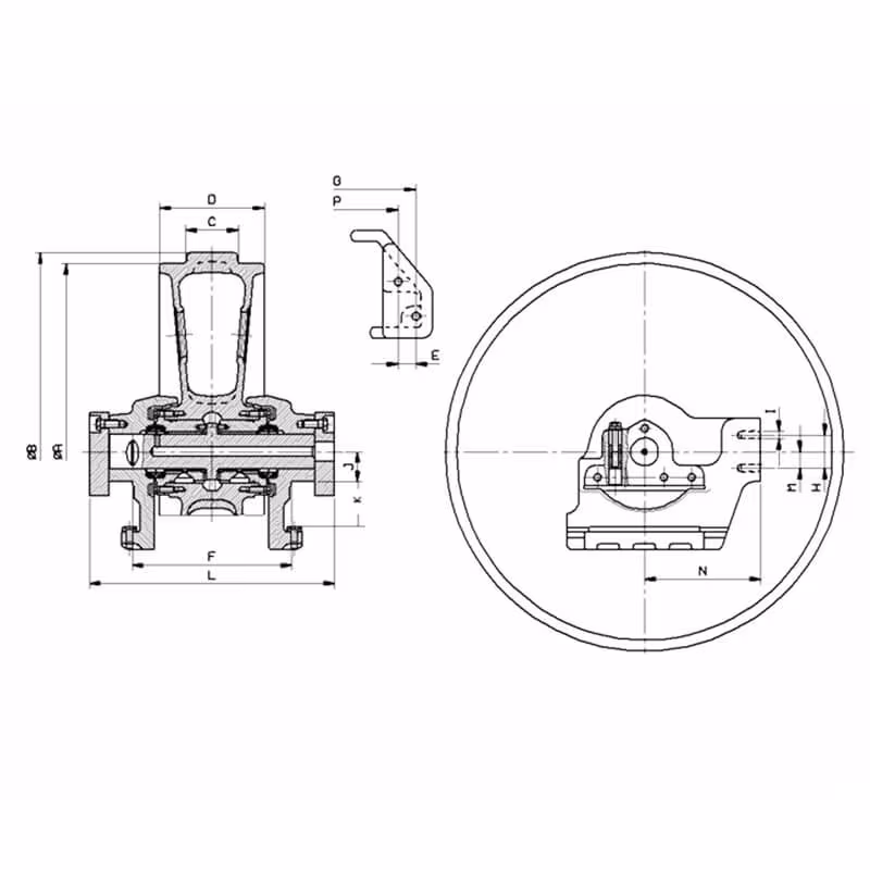 Roue folle C0004583