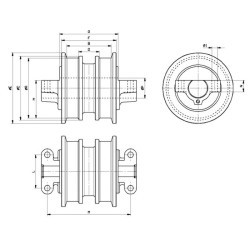 Galet inférieur C0005361