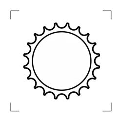 Couronne à souder ATLAS-TEREX 1804 (27 dents)