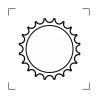 Couronne à souder VOLVO H12B (23 dents)