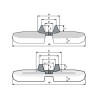 Chenille caoutchouc YANMAR VIO38-6B - 300x52,5Kx88