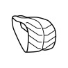 Chenille caoutchouc SANY SY65C - 400x72,5Wx80
