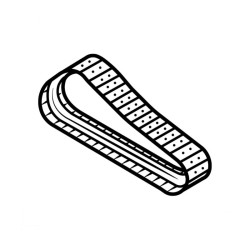 Chaînes acier tuilée HITACHI ZX85US-5A