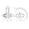 Roue folle SANY SY135C