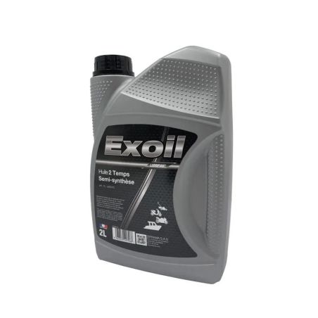 Huile 2 Temps Semi-Synthèse Exoil - 6L (Pack de 3x2L) Huile 2 Temps Semi-Synthèse Exoil - 6L (Pack de 3x2L)