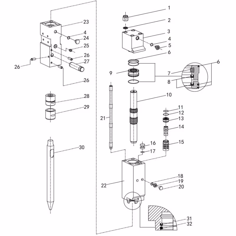 Pochette de joints pour BRH Accort® - RCK-300