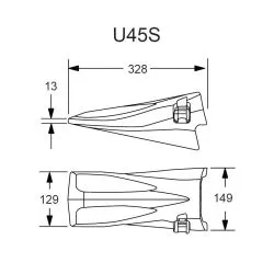 Dent U45S Esco Ultralok