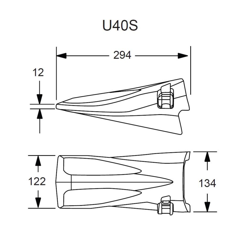 Dent U40S Esco Ultralok