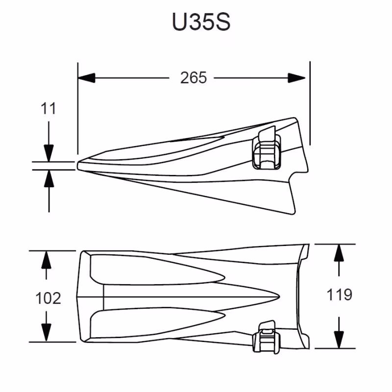 Dent U35S Esco Ultralok
