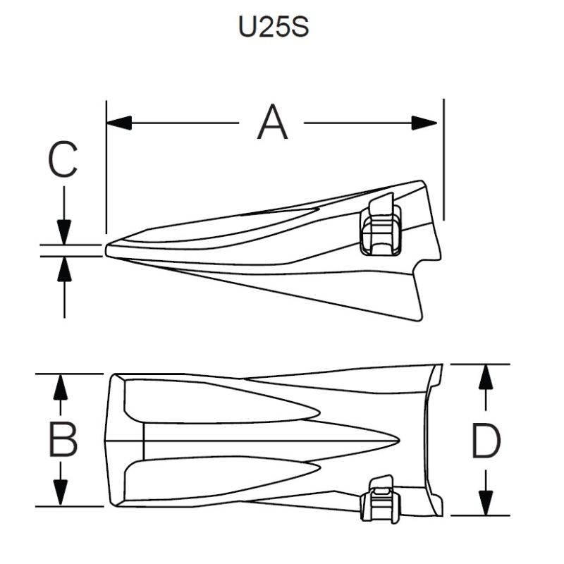 Dent U25S Esco Ultralok