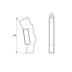 Clavette ARDEN C501 pour P501 et P551