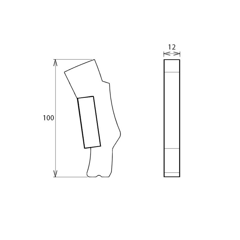 Clavette ARDEN C501 pour P501 et P551