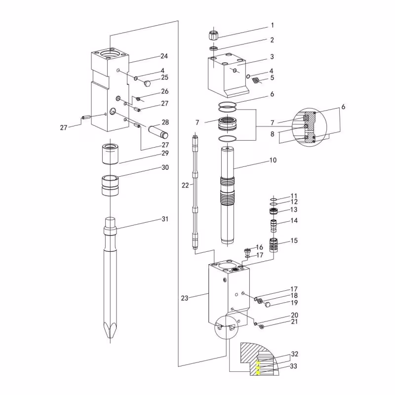 Pochette de joints pour BRH Accort® - RCK-400