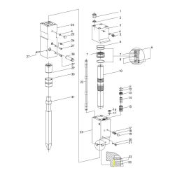 Mécanindus pour axe BRH Accort® RCK-400