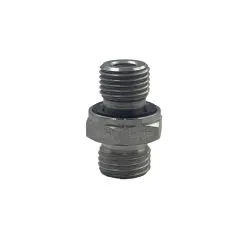 Raccord hydraulique BSP mâle 1/4 vers BSPP mâle 1/4